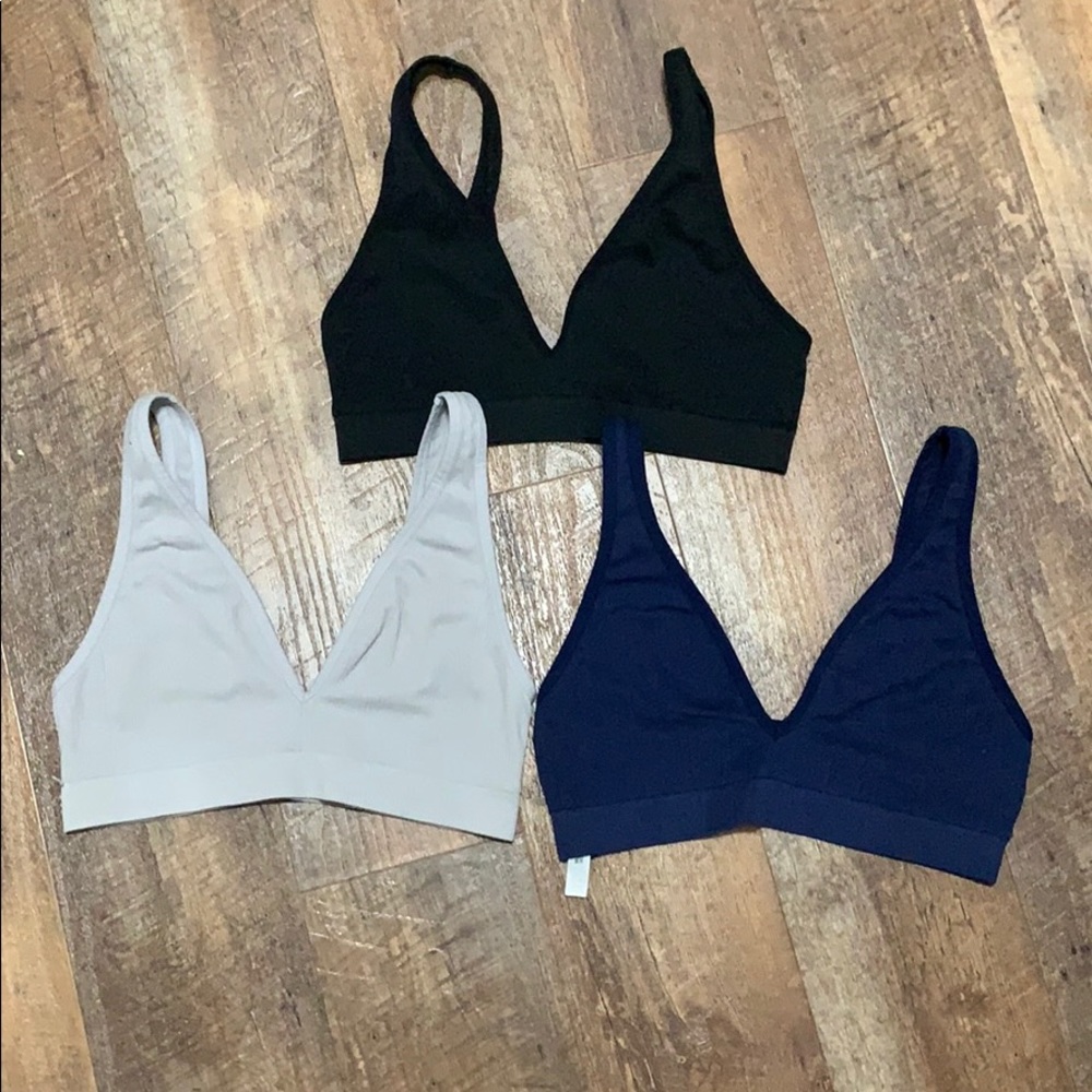 VS pink weekender seamless bralette